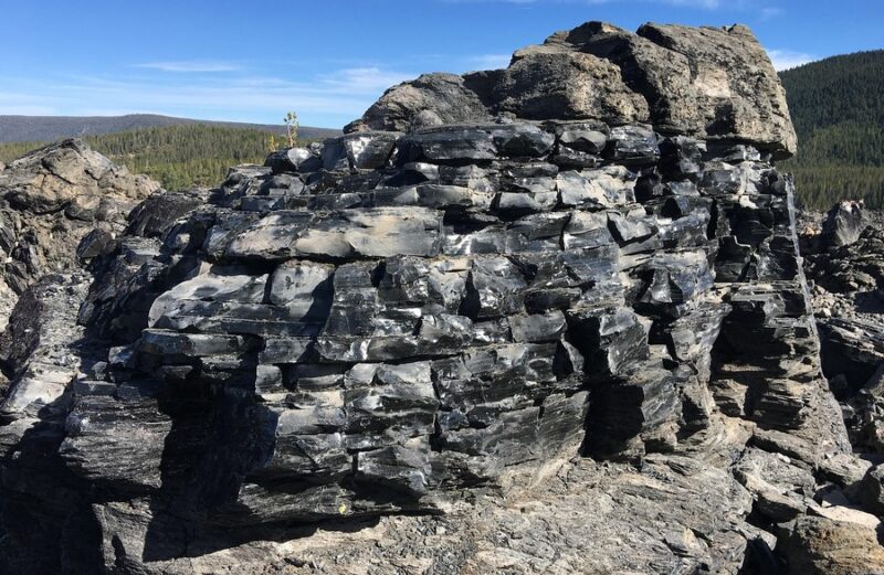 depósitos de obsidiana, obsidiana, la piedra de la revelación